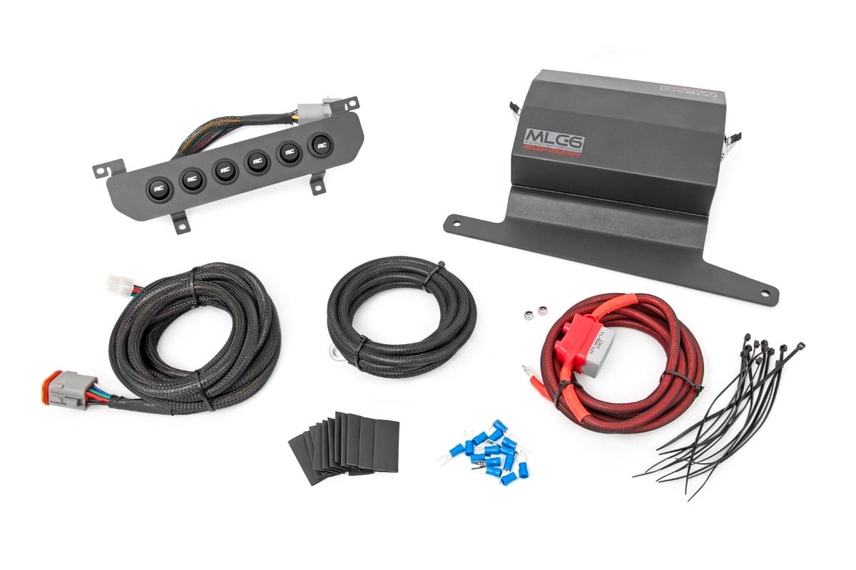 MLC-6 Muliple Light Controller Lower Dash Jeep Wrangler JL/Wrangler Unlimited (18-26) Rough Country