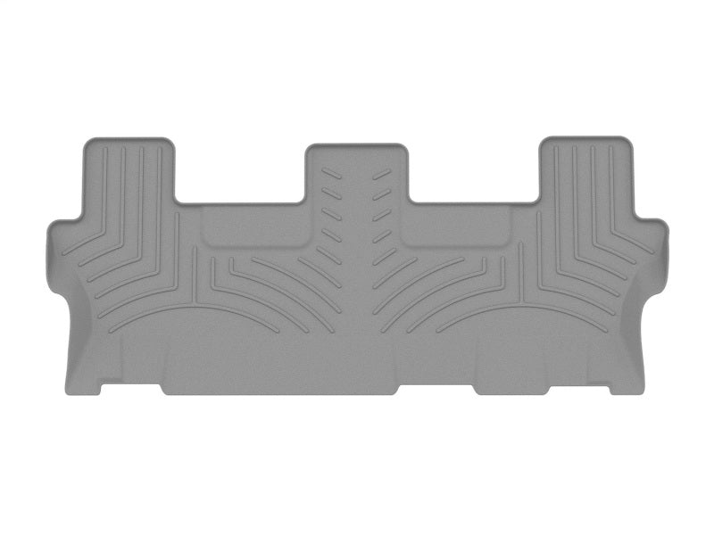 WeatherTech 2012+ Toyota Sequoia Rear FloorLiner HP - Grey (Bench 2nd Row)