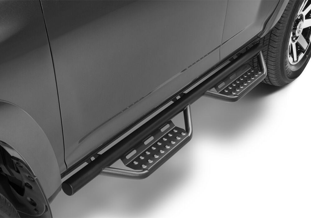 Nerf Step RS Bar Cab Length (2 Steps per Side) 2014-2024 Toyota 4Runner (Does not fit Limited, TRD Sport, Nightshade and 10-13 SR5 Models) Textured Black NFab