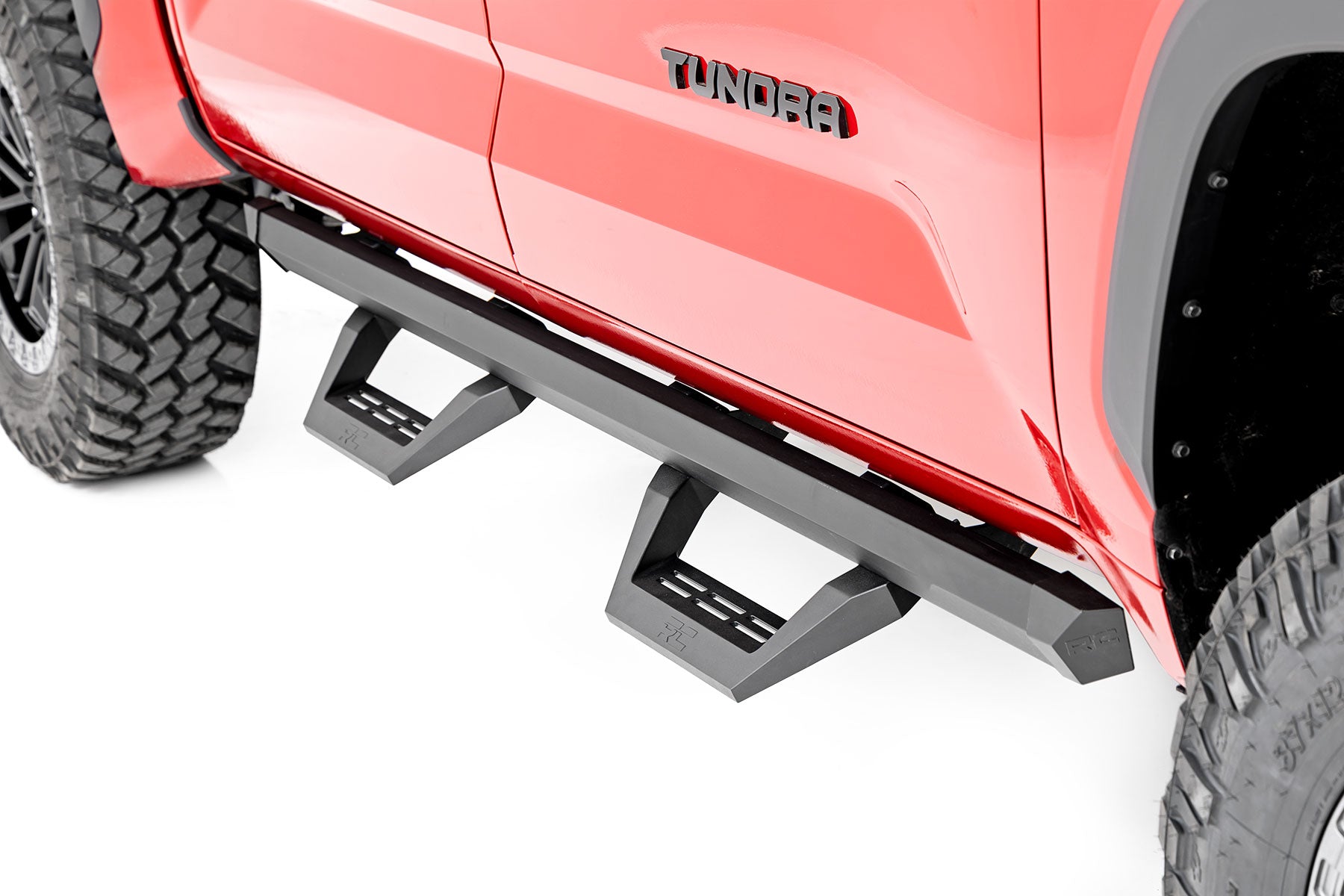SRX2 Adj Aluminum Steps CrewMax Toyota Tundra 2WD/4WD (2022-2026) Rough Country