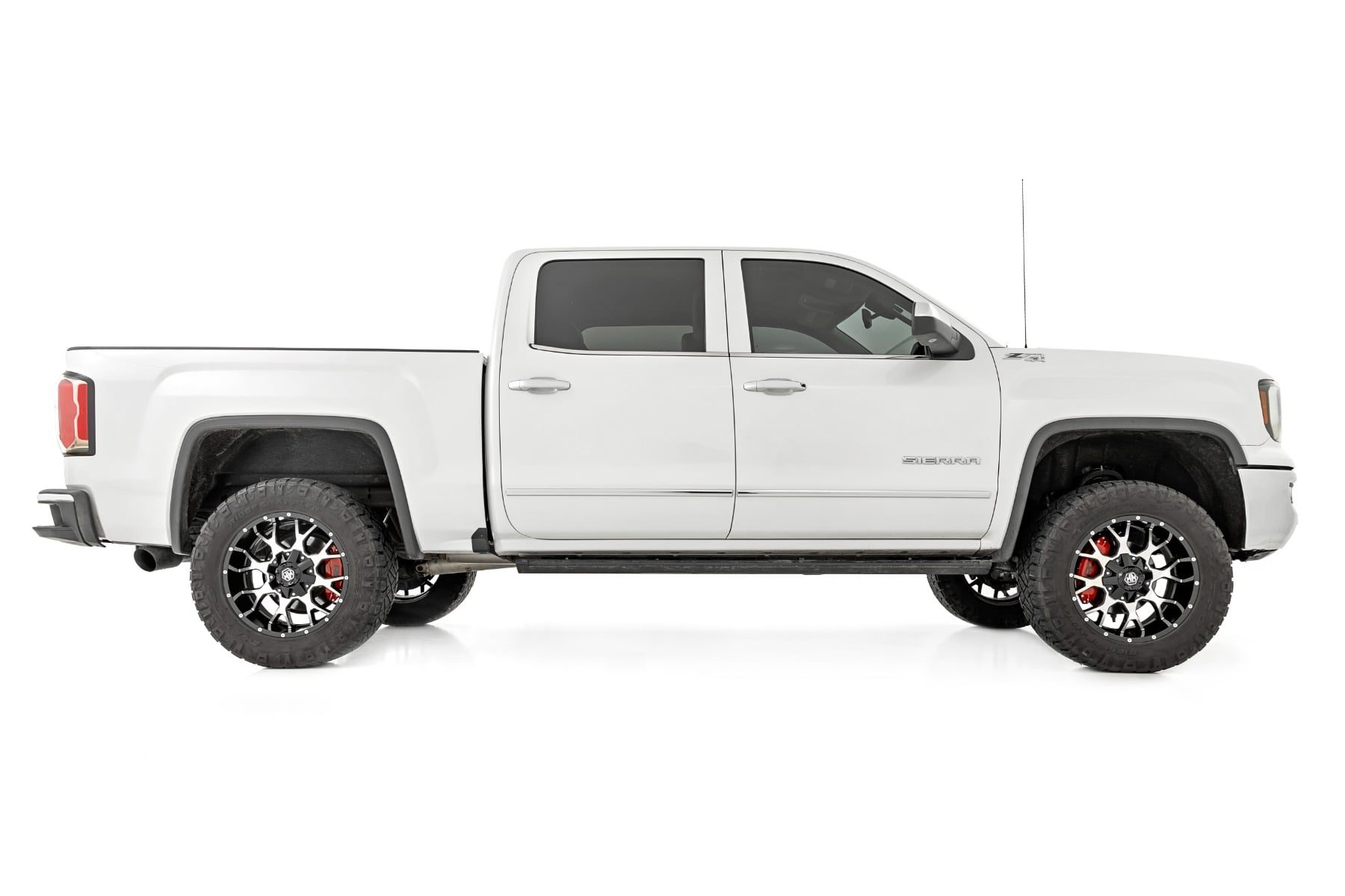 Caliper Covers Front and Rear Red Silverado/Sierra 1500 (14-18 & Classic) Rough Country