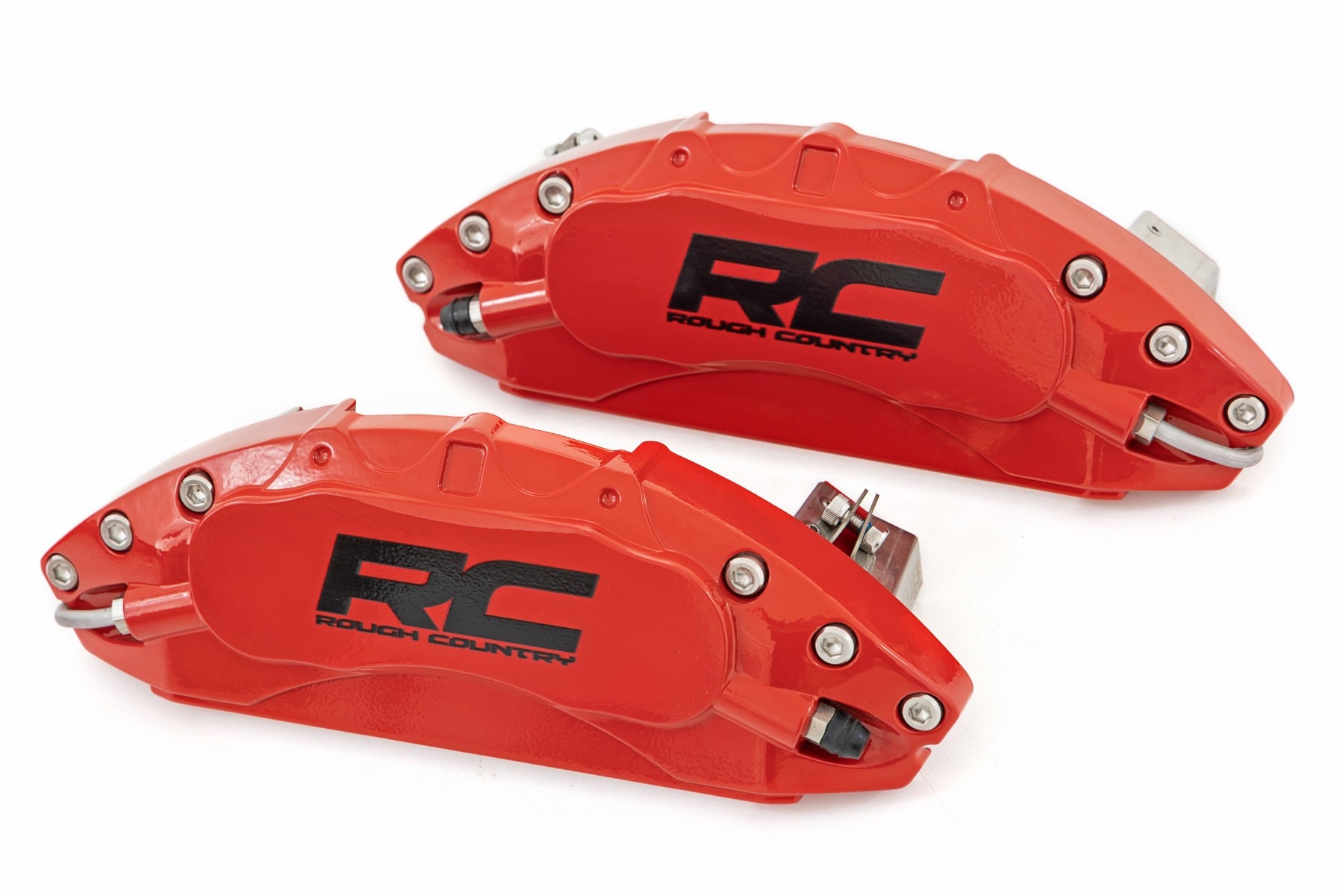 Caliper Covers Front and Rear Red Silverado/Sierra 1500 (14-18 & Classic) Rough Country