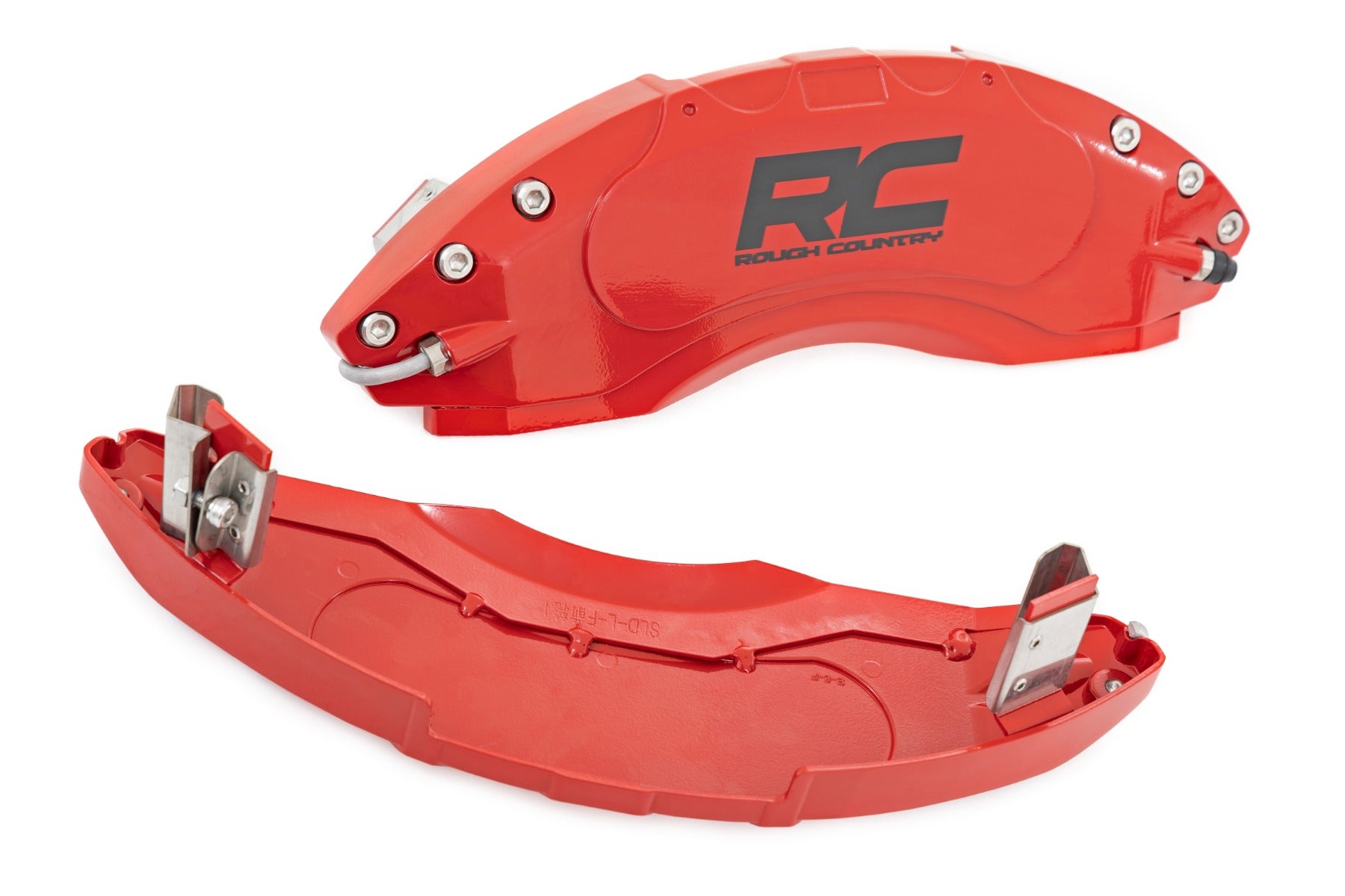 Caliper Covers Rear Red Ford F-150 2WD/4WD (2021-2025) Rough Country