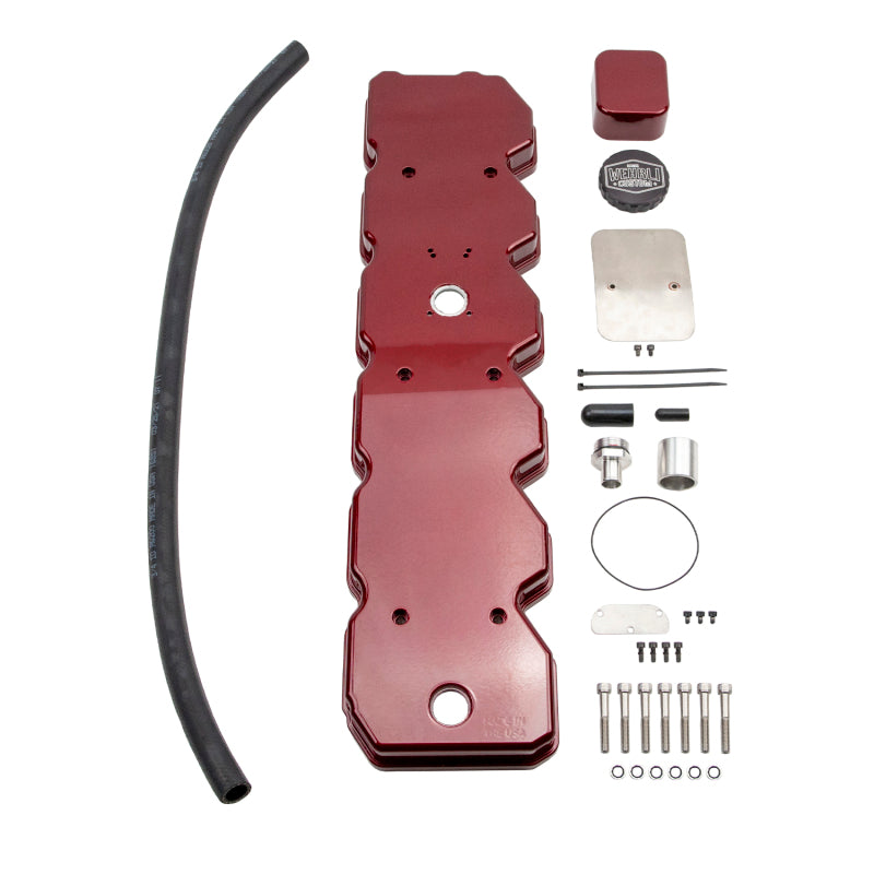 Wehrli 06-18 Cummins WCFab X D&J Precision Billet Valve Cover - Blueberry Frost