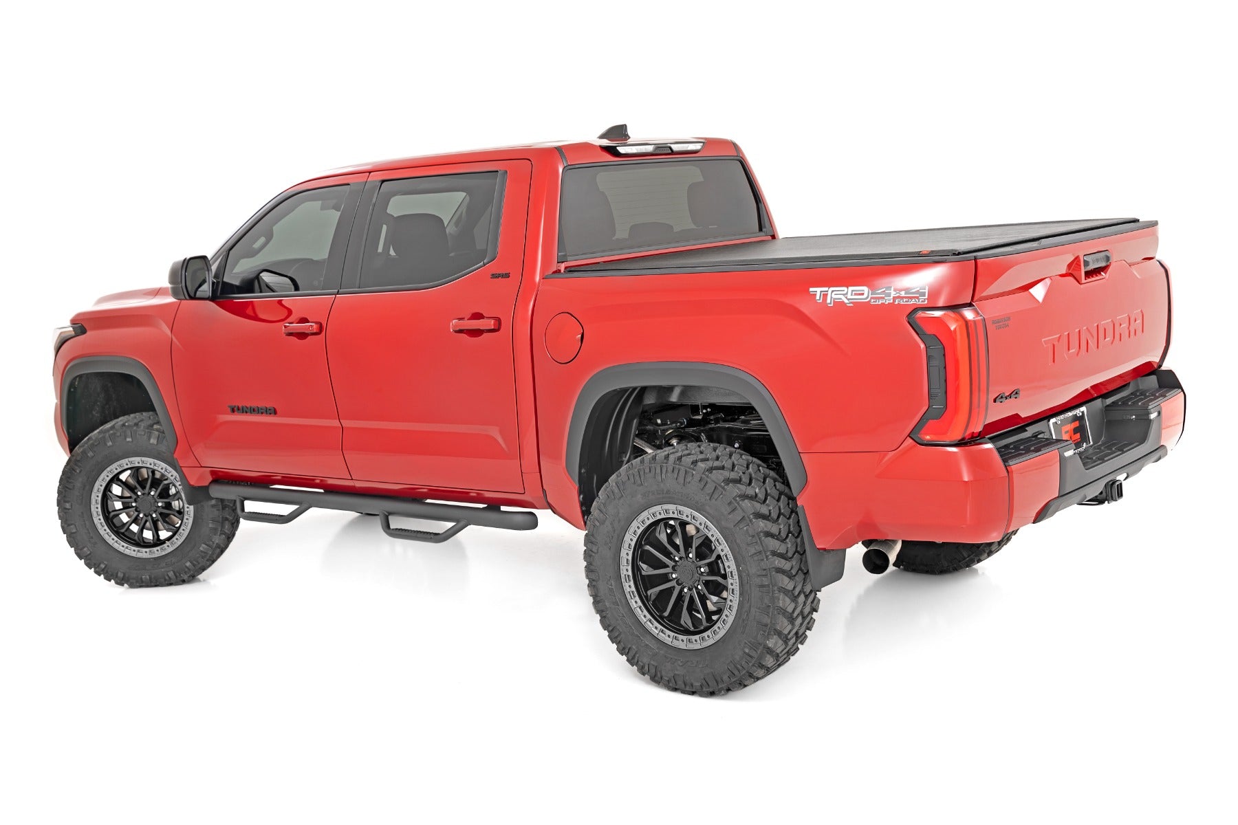 Nerf Steps Cab Length Crew Max Toyota Tundra 2WD/4WD (22-23) Rough Country