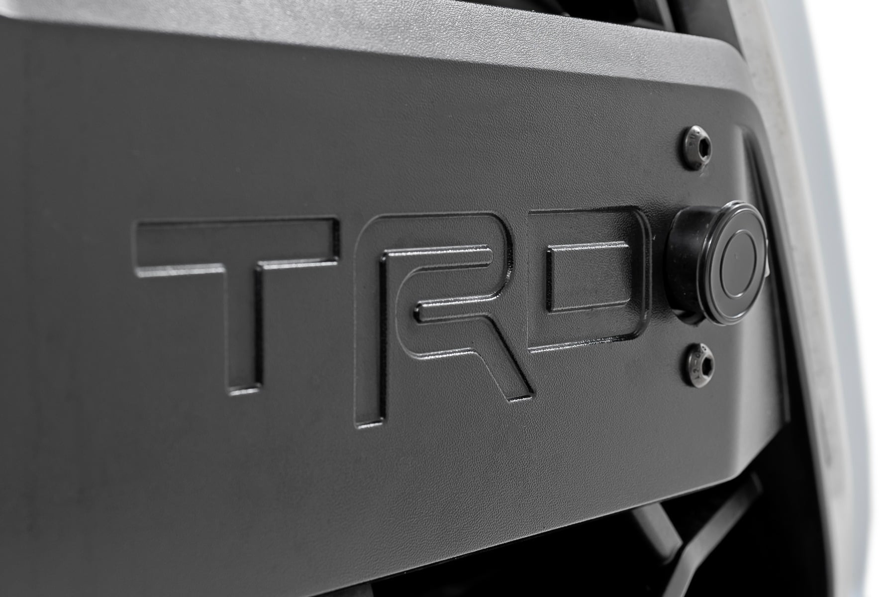 Hybrid Front Bumper 12000S Black LED w/ Amber DRL Toyota Tundra (22-26) Rough Country