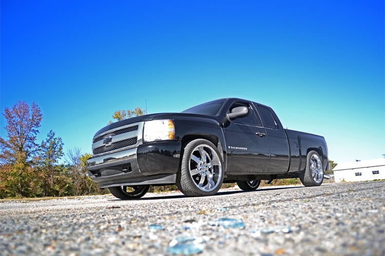 Lowering Kit Knuckle 2 Inch FR 4 Inch RR Silverado/Sierra 1500 (07-14) Rough Country