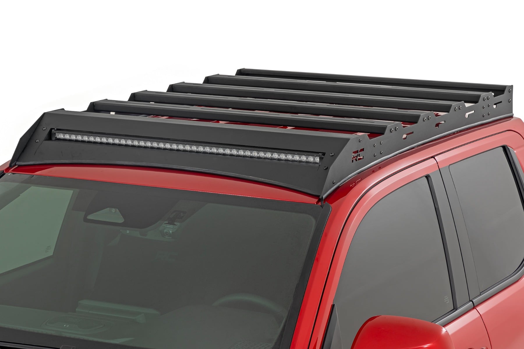 Roof Rack 40 Inch Black LED Toyota Tacoma 2WD/4WD (2024-2026) Rough Country