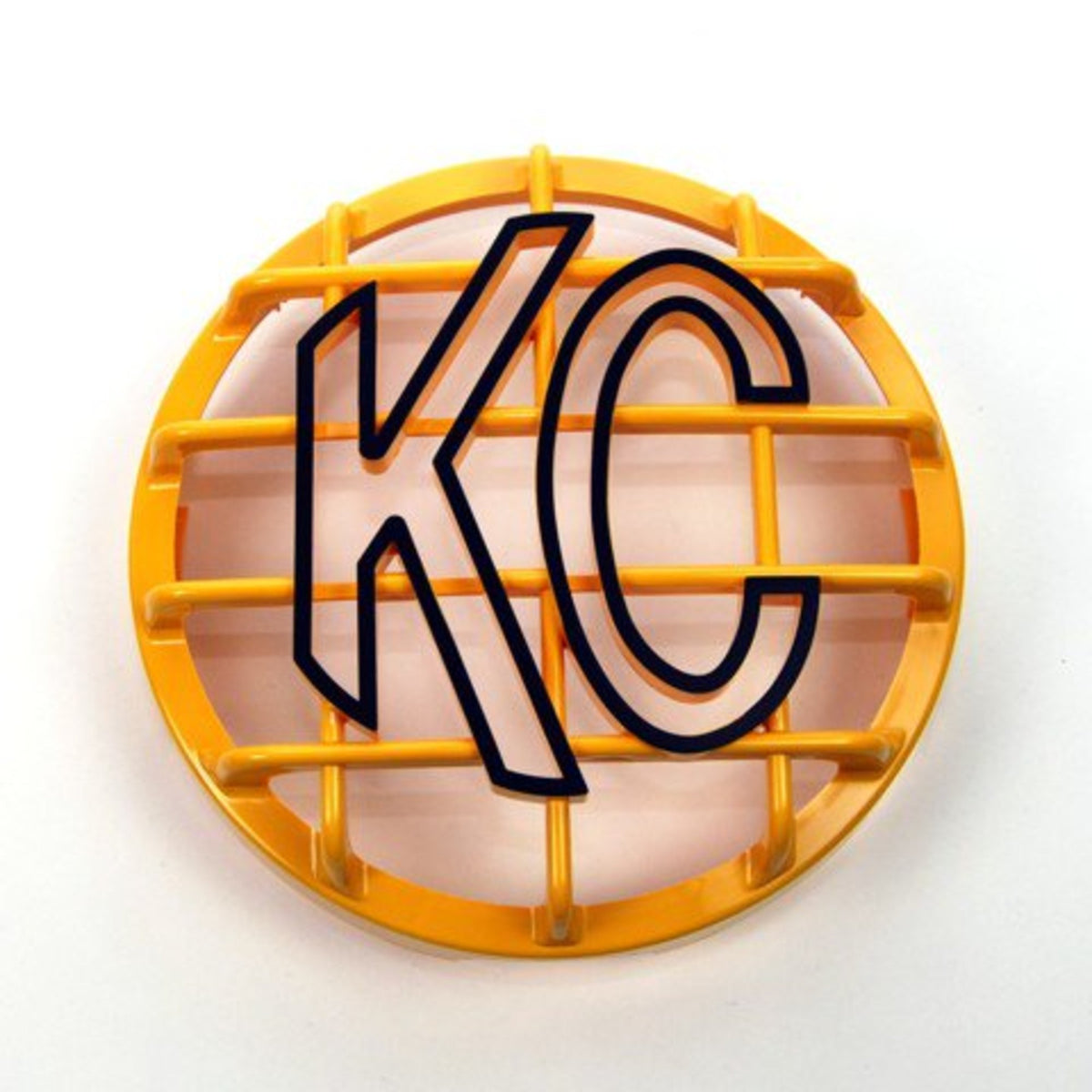KC HiLiTES STONE GUARD 6IN KC PLASTIC YLW/BLK EA - 7213