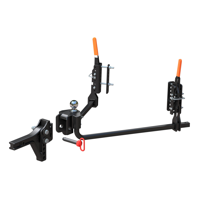 CURT TruTrack 2P Trailer-Mounted Weight Distribution Hitch, 8-10K Model 17510