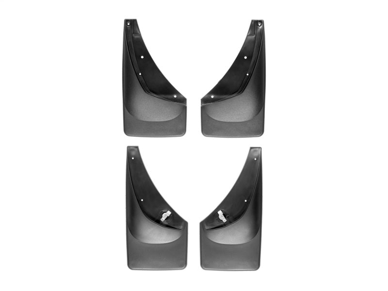 WeatherTech 00-06 Chevrolet Suburban No Drill Mudflaps - Black
