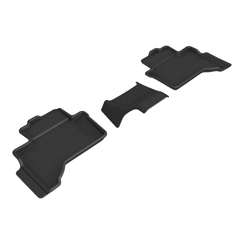 3D MAXpider Kagu cargo liner for 24-25 Lexus GX, black, designed for 6-seat models, providing durable floor protection.