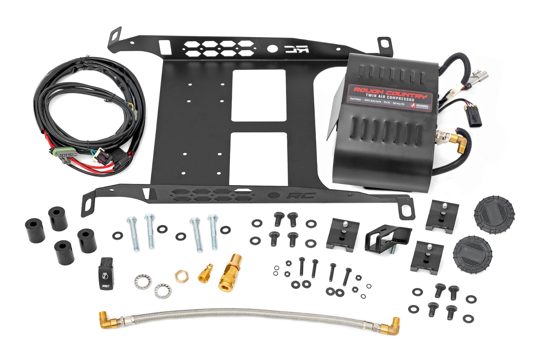 Under Seat Compressor Kit Toyota Tacoma 2WD/4WD (2005-2023) Rough Country
