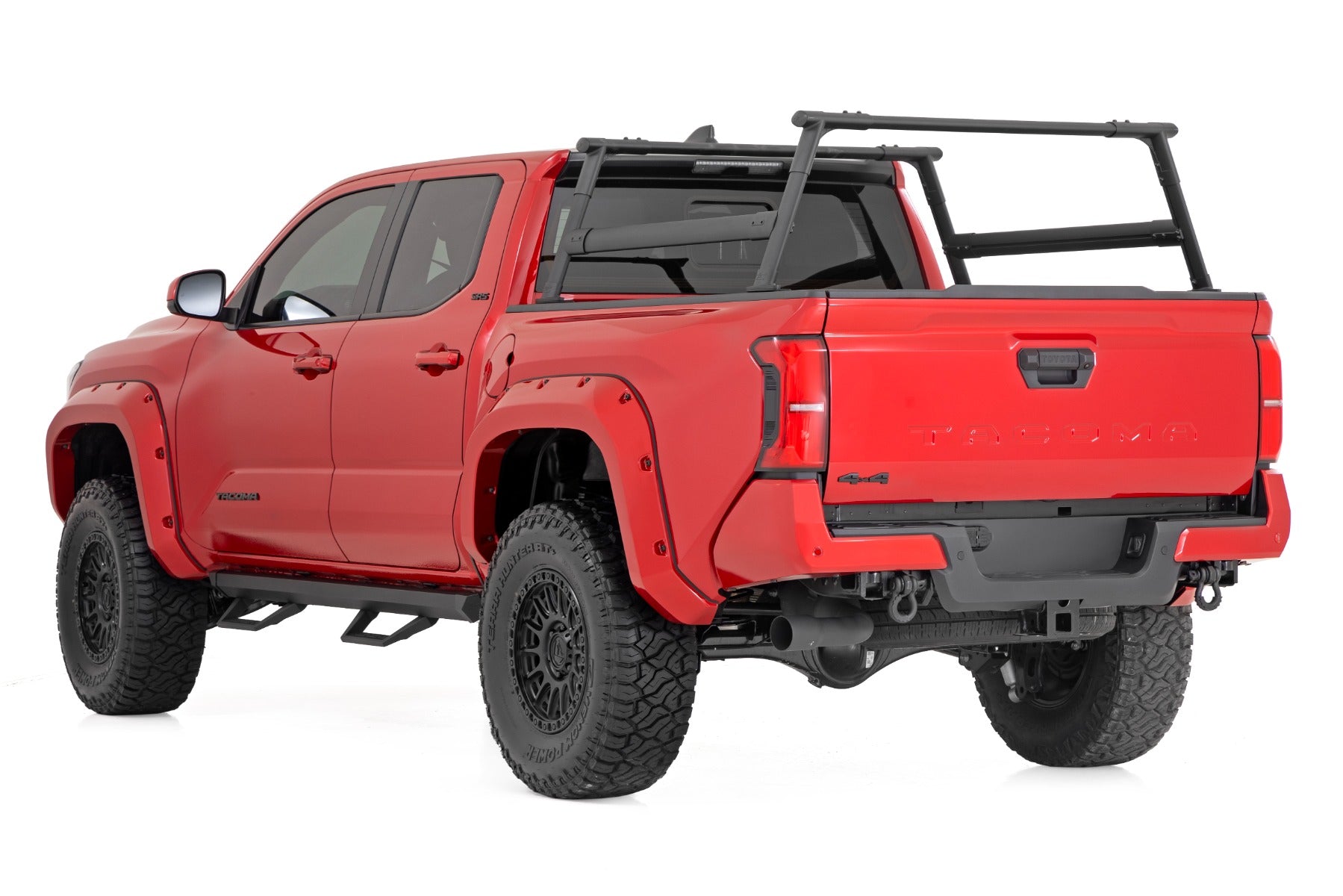 SRL2 Adjustable Aluminum Steps Double Cab Toyota Tacoma 2WD/4WD (24-26) Rough Country