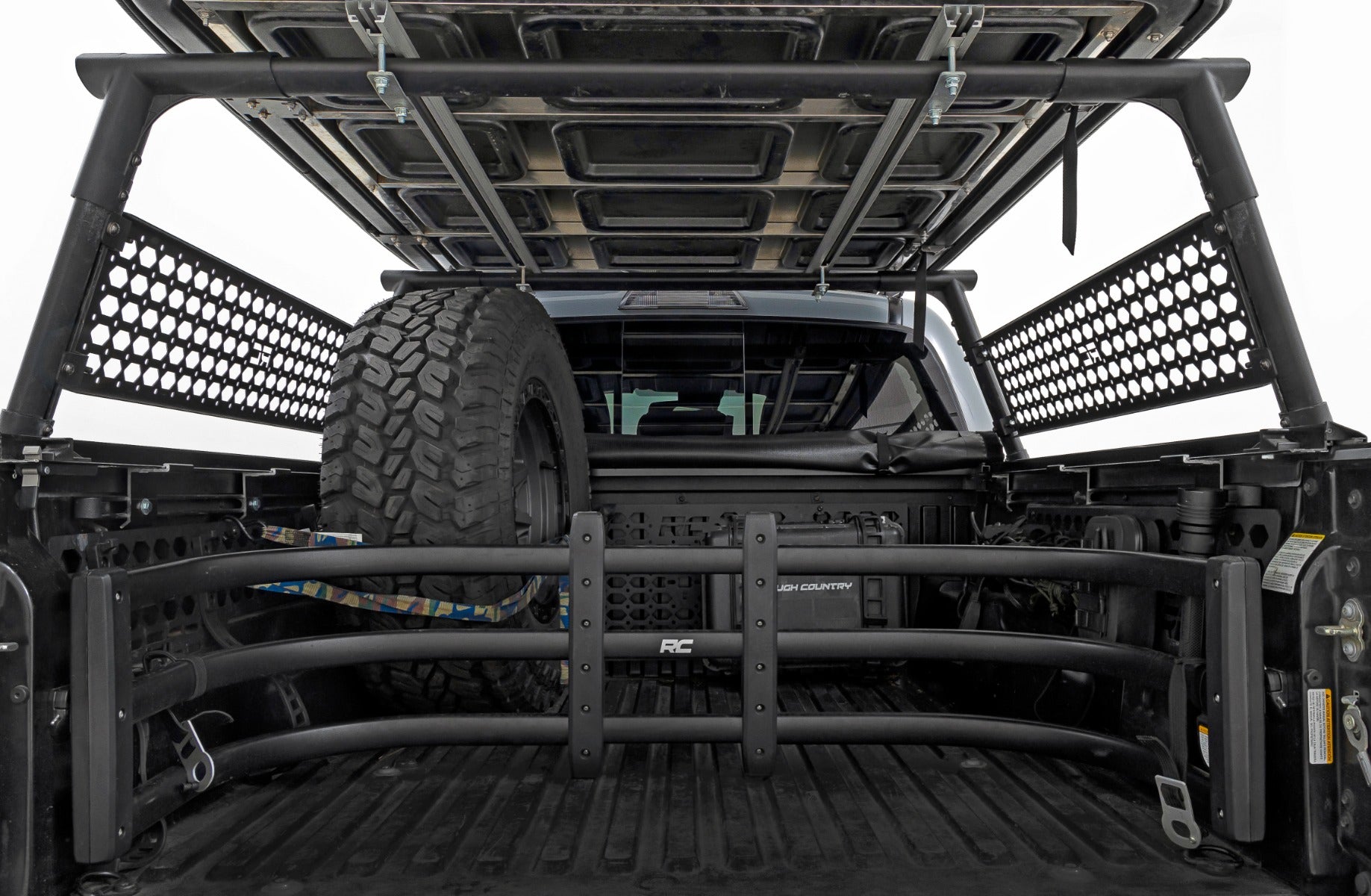 Bed Rack Molle Panel Toyota Tacoma 2WD/4WD (2005-2023) Rough Country