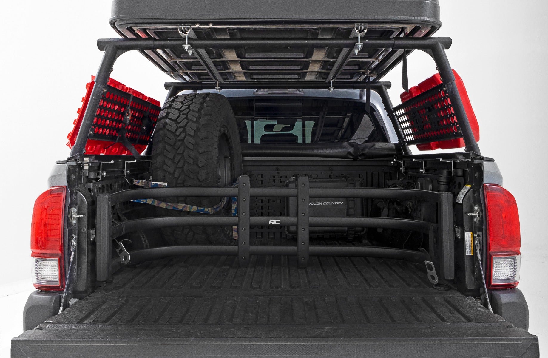 Bed Rack Molle Panel Toyota Tacoma 2WD/4WD (2005-2023) Rough Country