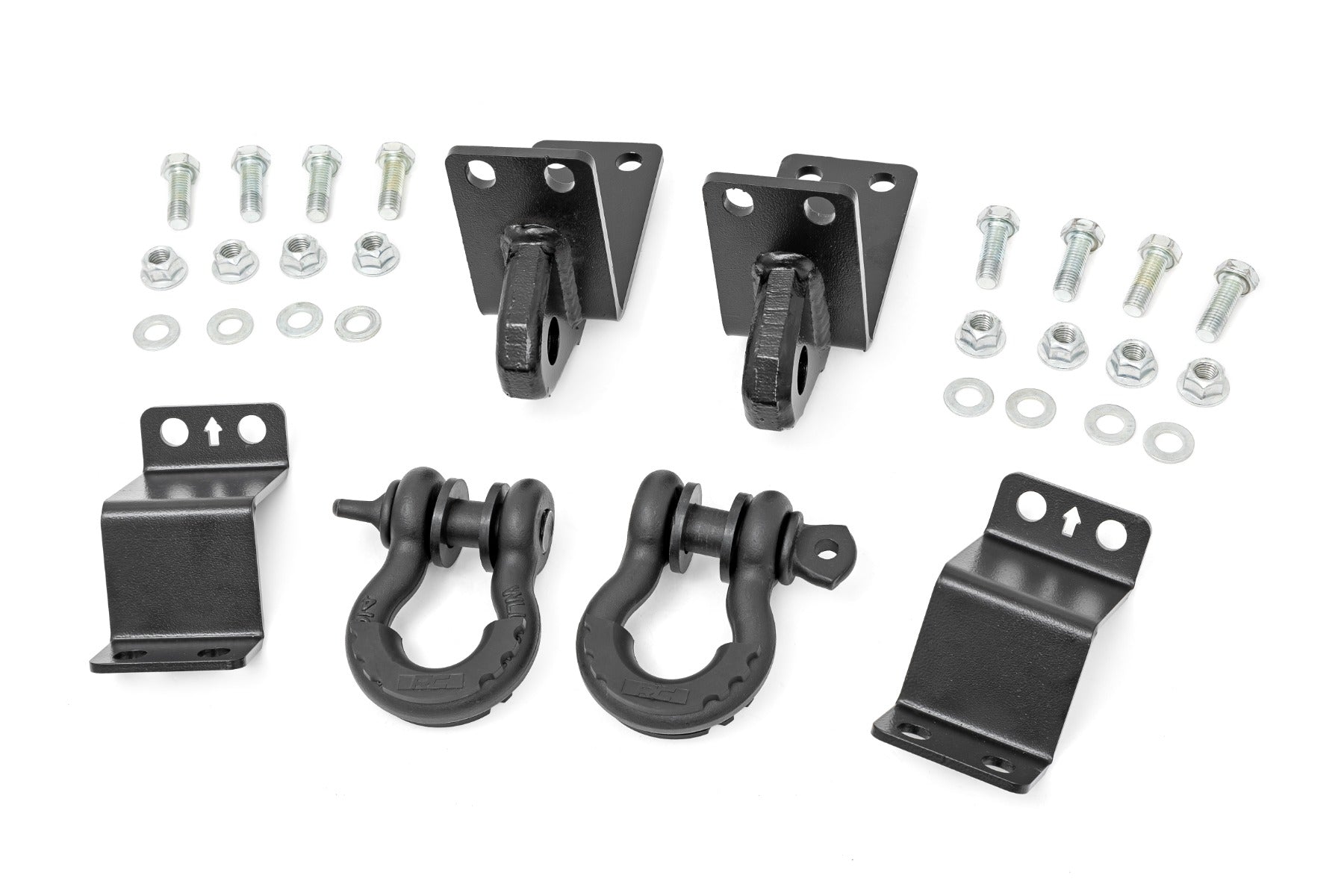 Rear Shackle Kit D-Ring Combo Toyota Tacoma 2WD/4WD (2024-2026) Rough Country