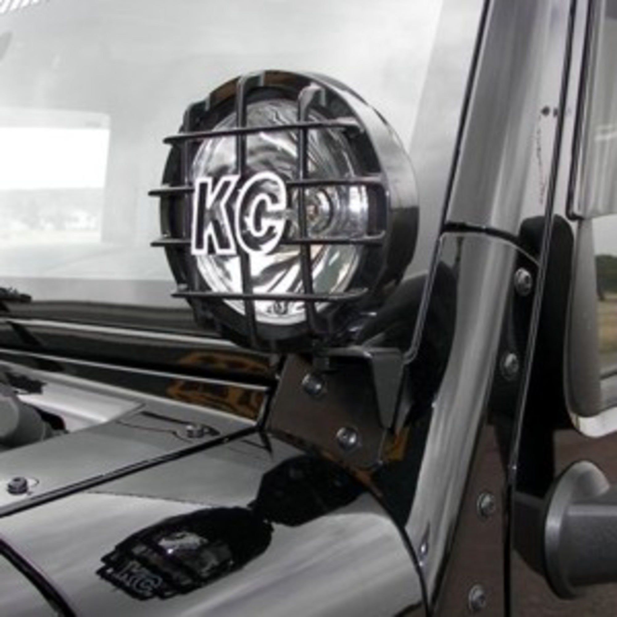 Bracket/Mount Set Pillar Jeep Wrangler JK KC HiLiTES