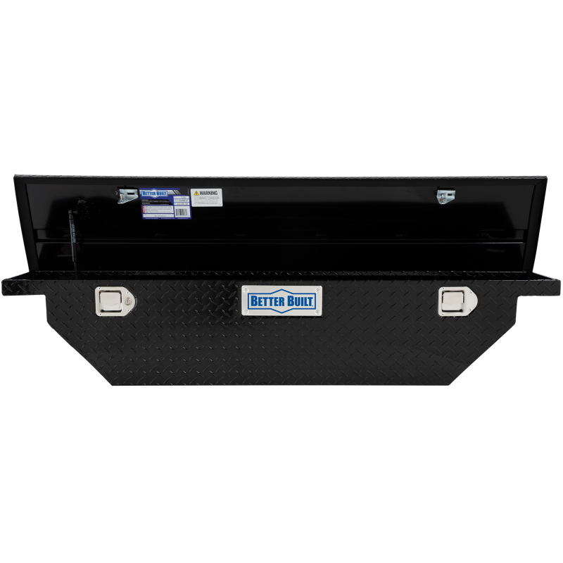 Better Built 61.5" Gloss Black Aluminum Narrow Low Profile Crossover Classic Wedge Tool Box Model 73210285