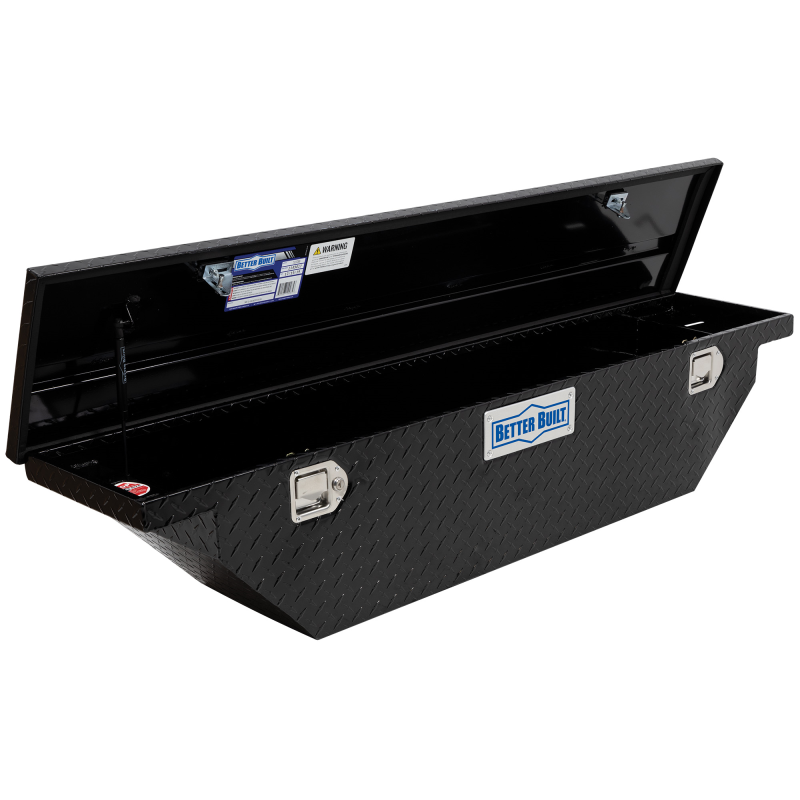 Better Built 61.5" Gloss Black Aluminum Narrow Low Profile Crossover Classic Wedge Tool Box Model 73210285