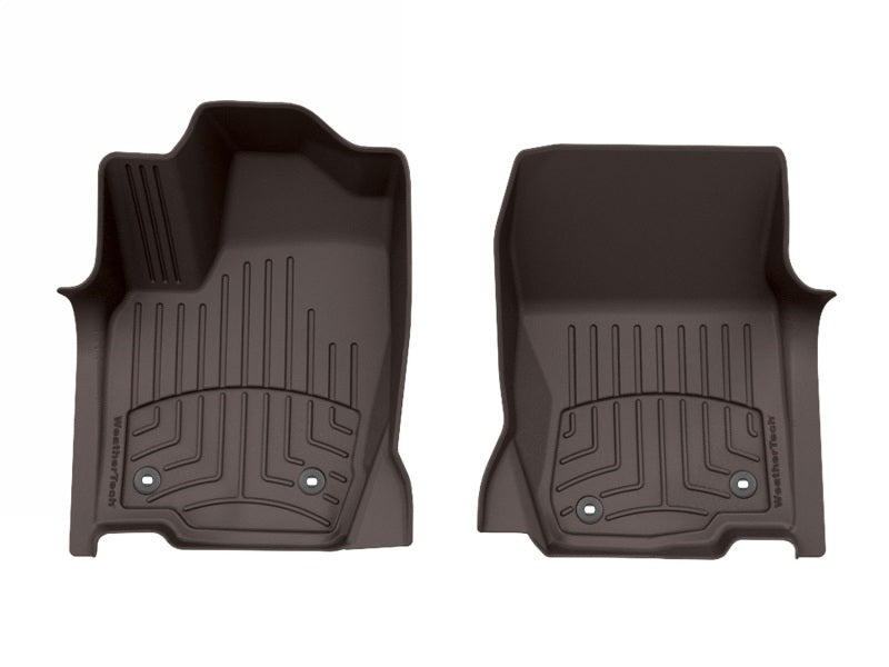 WeatherTech 2025 Toyota Land Cruiser/2024 Lexus GX Front FloorLiner HP - Cocoa