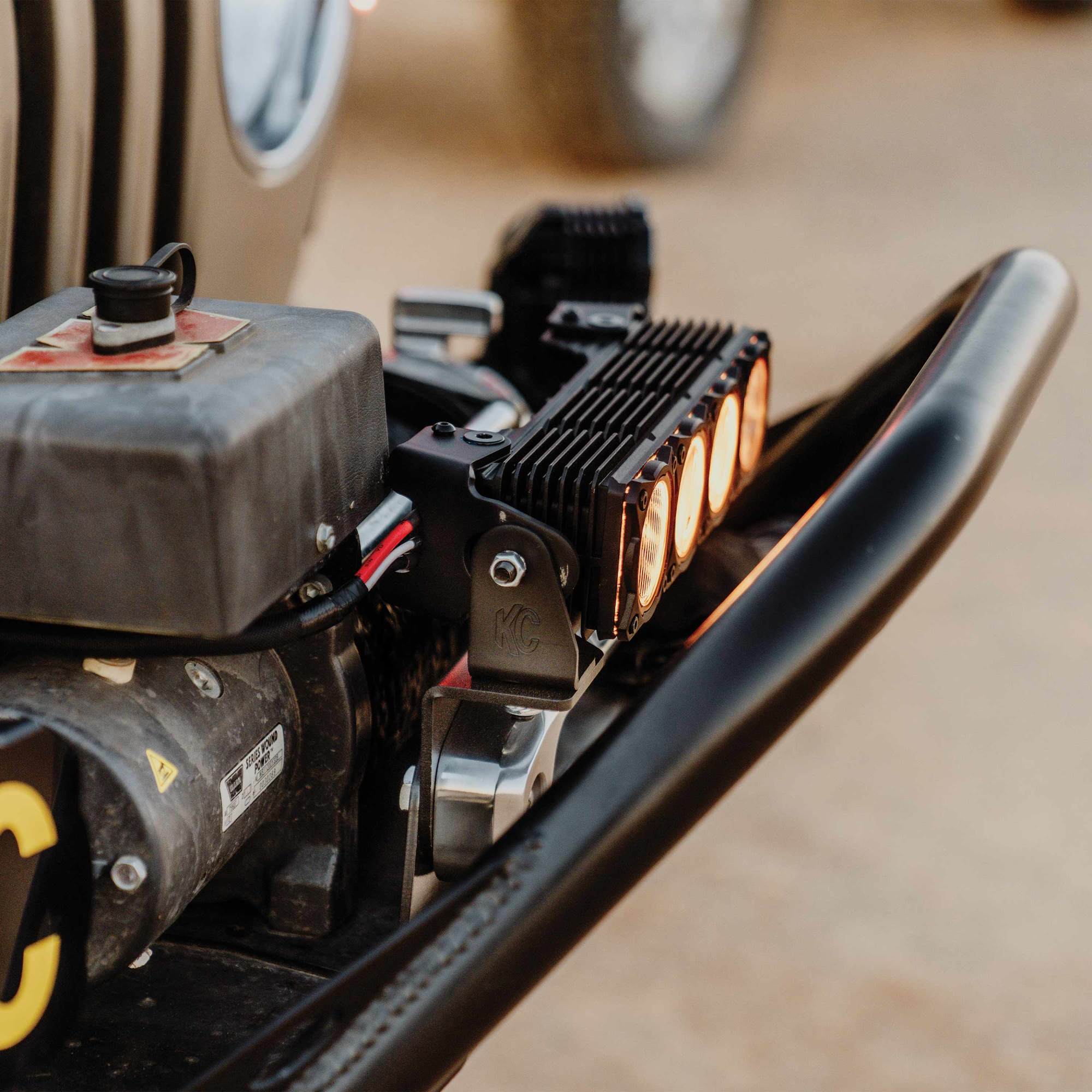 Winch Fairlead Light Mount KC HiLiTES