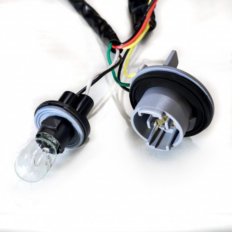 AlphaRex tail light converters for 2019-2022 Dodge Ram 2500/3500, designed for easy LED tail light installation.
