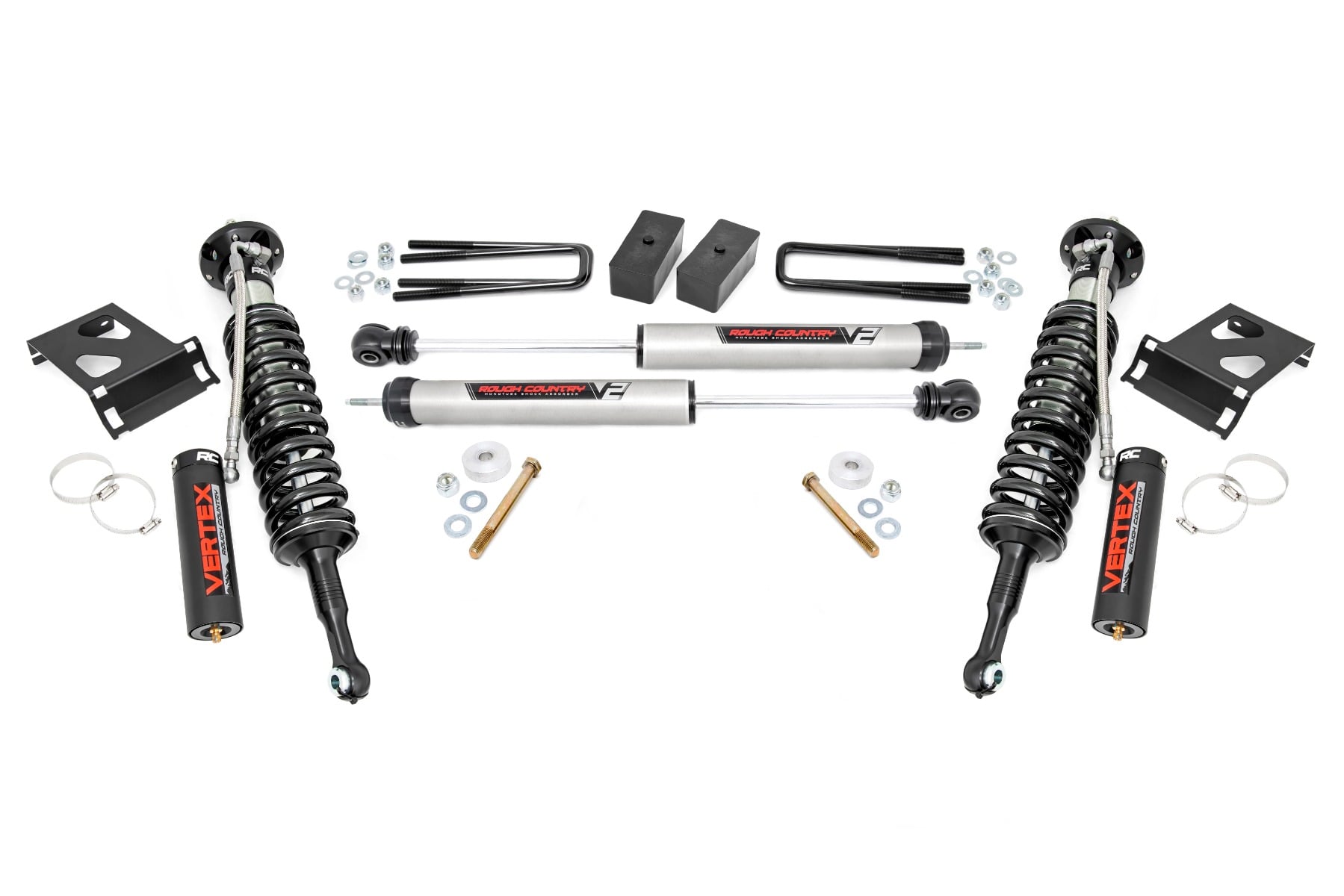 3 Inch Lift Kit Vertex/V2 Toyota Tacoma 4WD (2005-2023) Rough Country