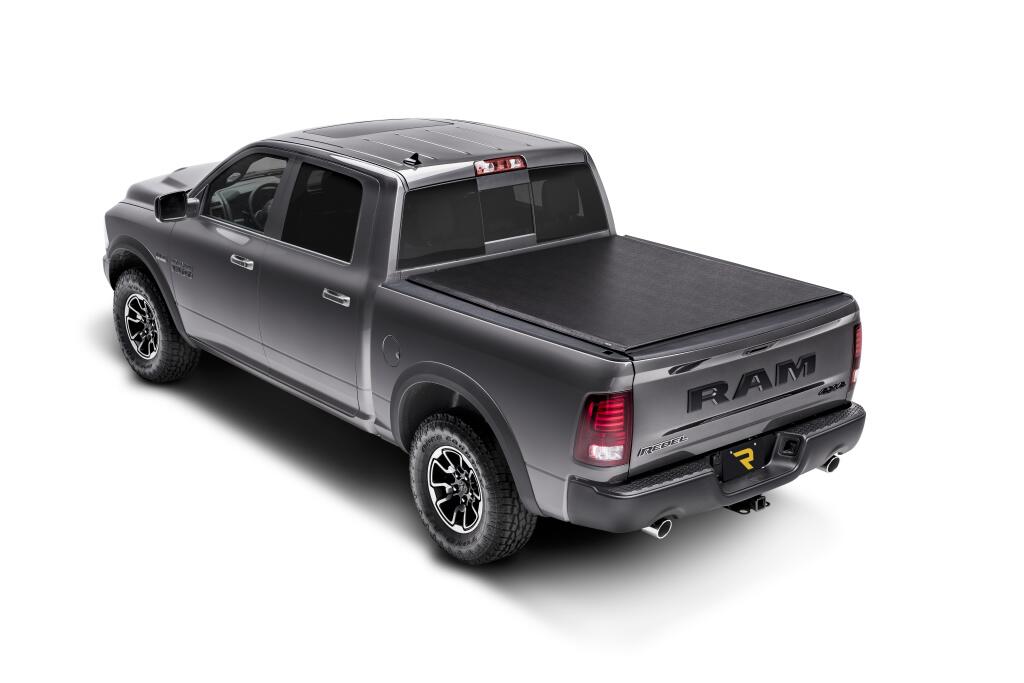 Deuce Tonneau Cover Black 2009-2018 (2019-2024 Classic) Ram 5 Foot 7 Inch Bed without RamBox Truxedo