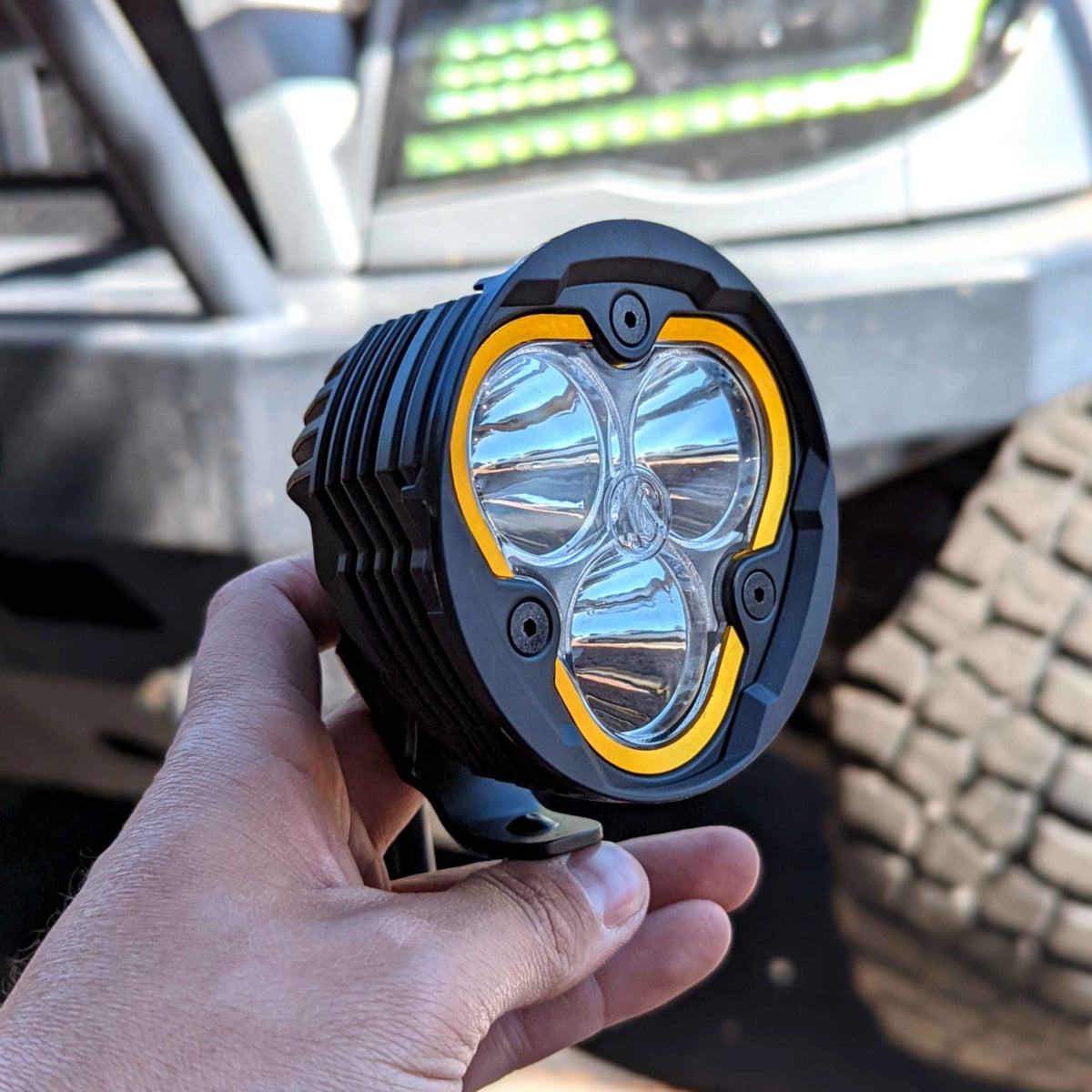 Flex Era 3 Shroud Round Universal KC HiLiTES