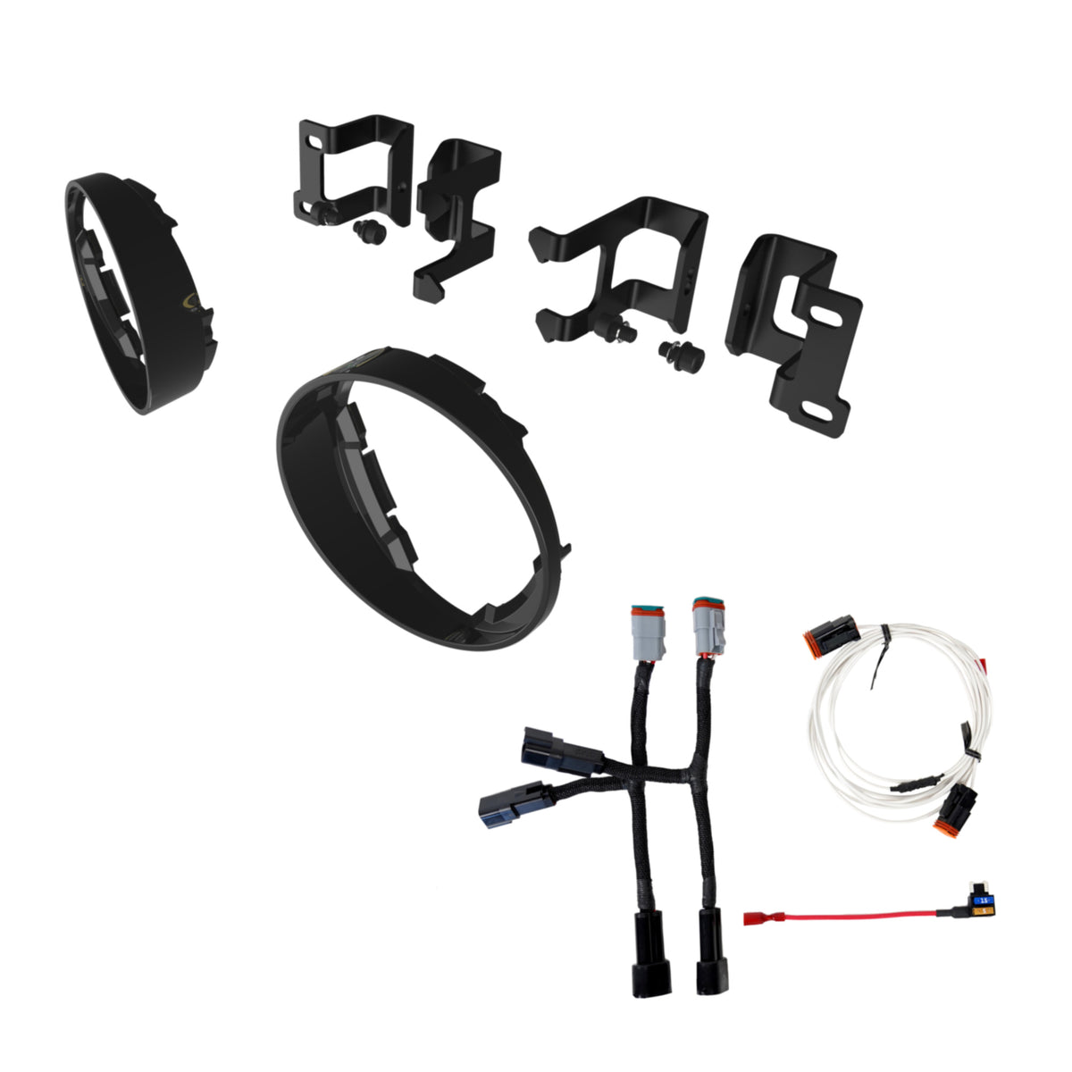 Flex Era 3 Fog Pocket Round Toyota KC HiLiTES