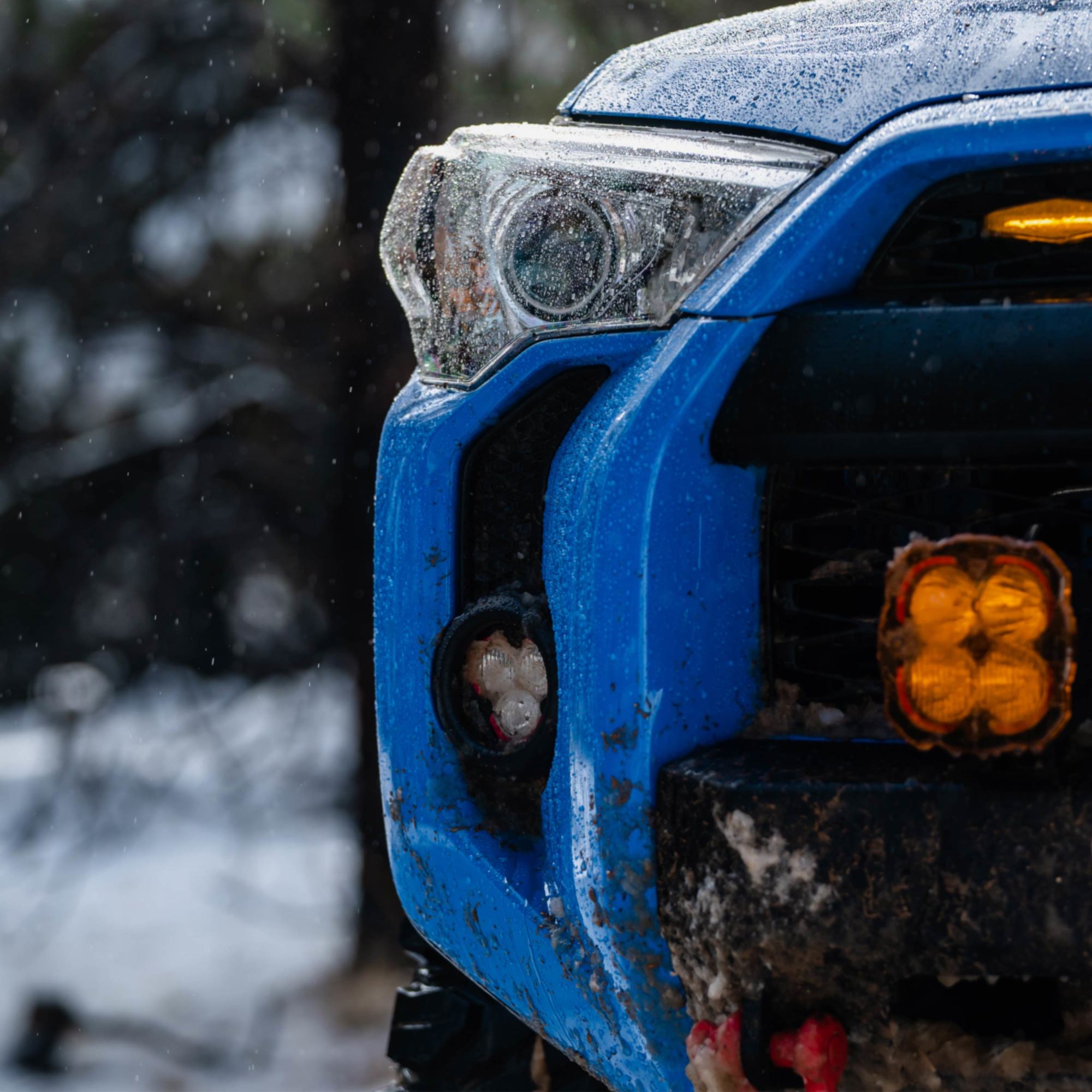 Flex Era 3 Fog Pocket Round Toyota KC HiLiTES