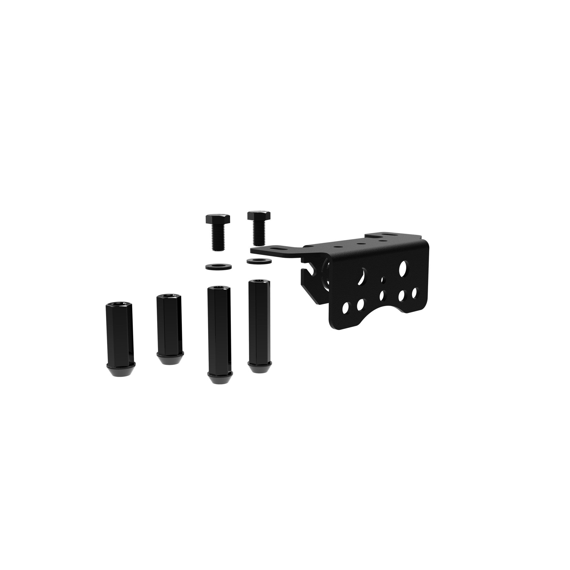 Mount Spare Tire Carrier (M12x1.5 Lug Nuts) 2021+ Ford Bronco KC HiLiTES