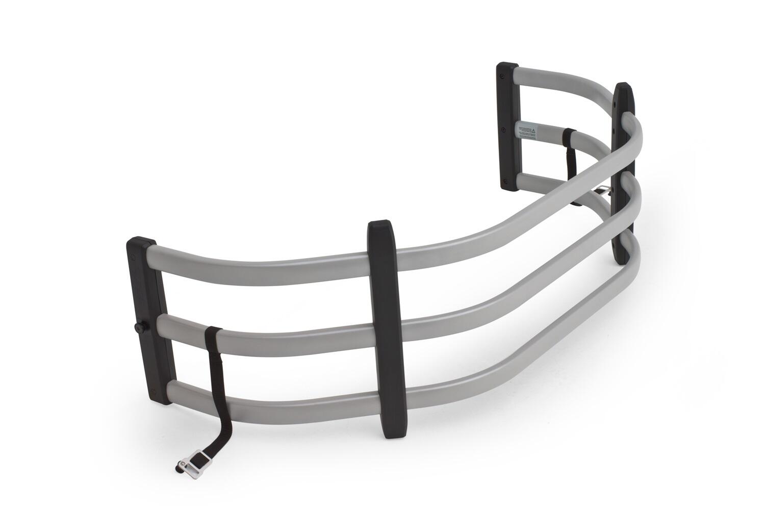 Silver BedXtender HD Tailgate Bed Extender Sport Truck Bed Extender For 2007-2018 Silverado/Sierra 1500 (Incl 2019 Silverado LD/Sierra Limited) 2007-2019 Silverado/Sierra 2500/3500 Standard Bed AMP Research