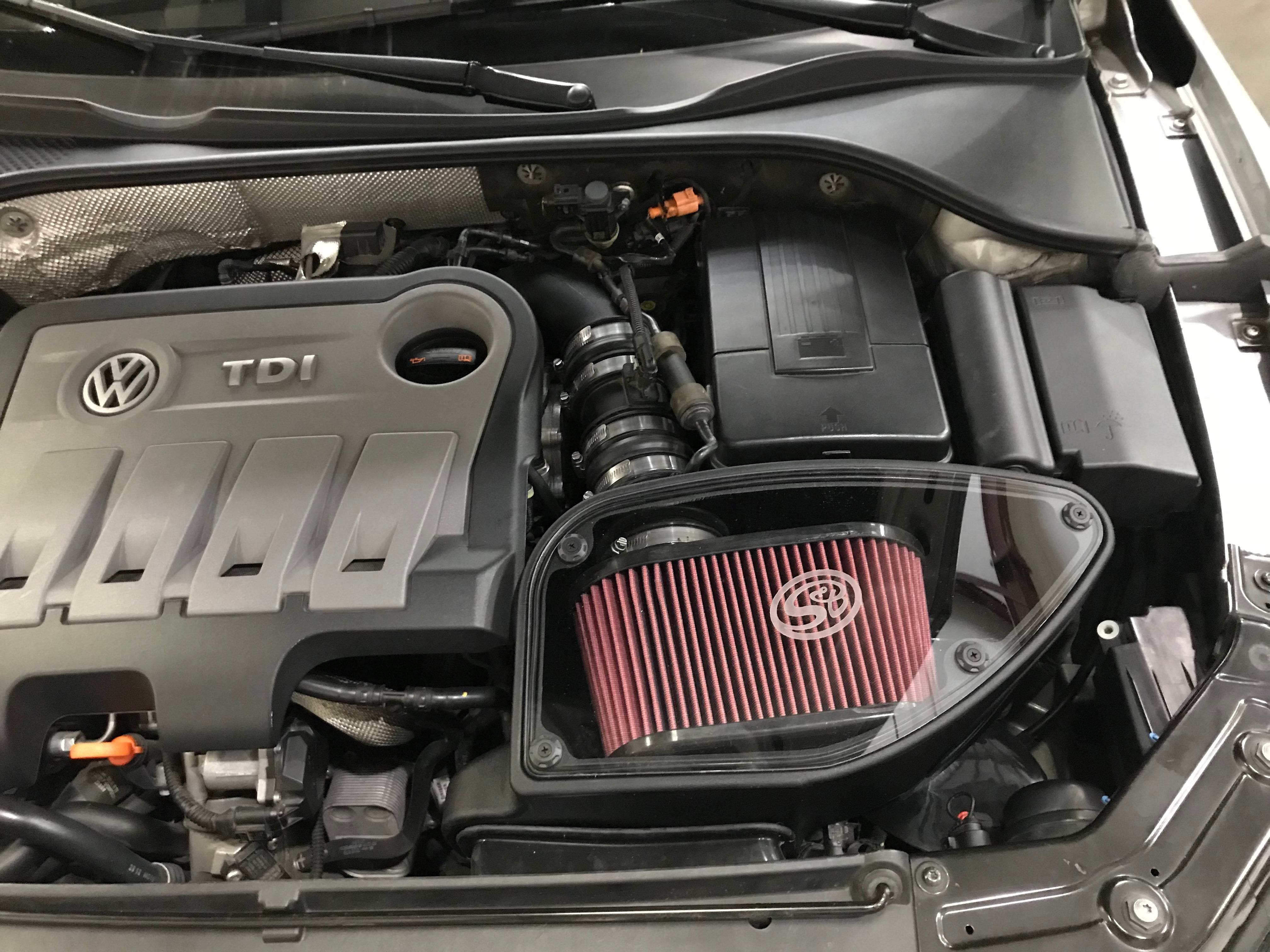 COLD AIR INTAKE FOR 2005.5-2006 1.9L VW TDI, 2009-2015 VW 2.0L TDI (MK6), 2010-2014 Audi A3 2.0L TDI