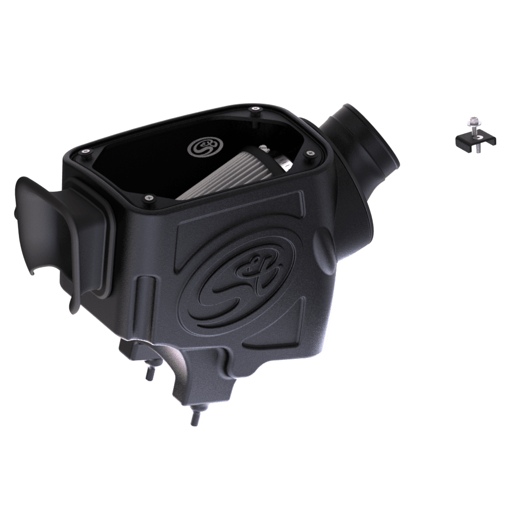 Cold Air Intake for 2024-2025 Jeep Wrangler 2.0L Turbo & 4XE Hybrid on a white background 