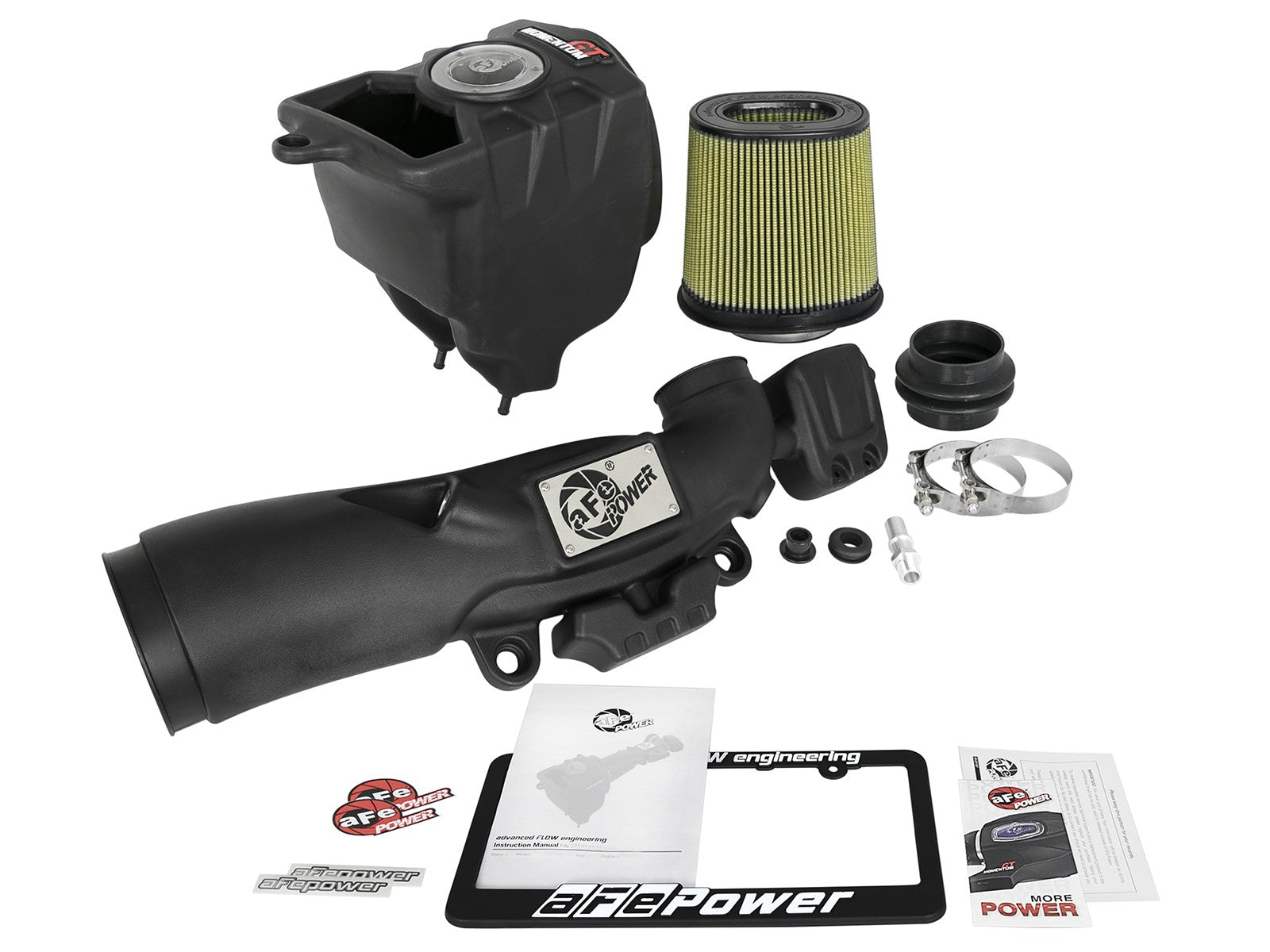 Momentum GT Cold Air Intake System w/ Pro Guard 7 Filter Jeep Wrangler (Jl)/Gladiator (Jt) 18-26 V6-3.6L aFe Power
