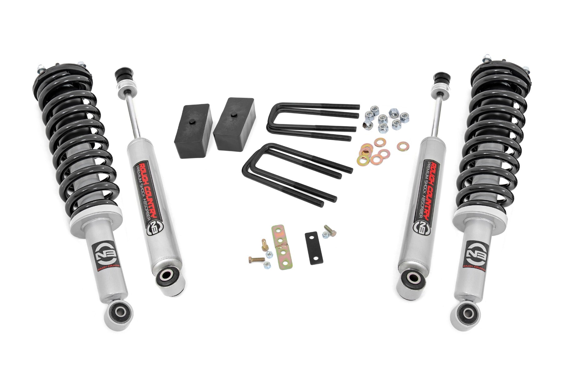 2.5 Inch Lift Kit N3 Struts Toyota Tundra 4WD (2000-2006) Rough Country