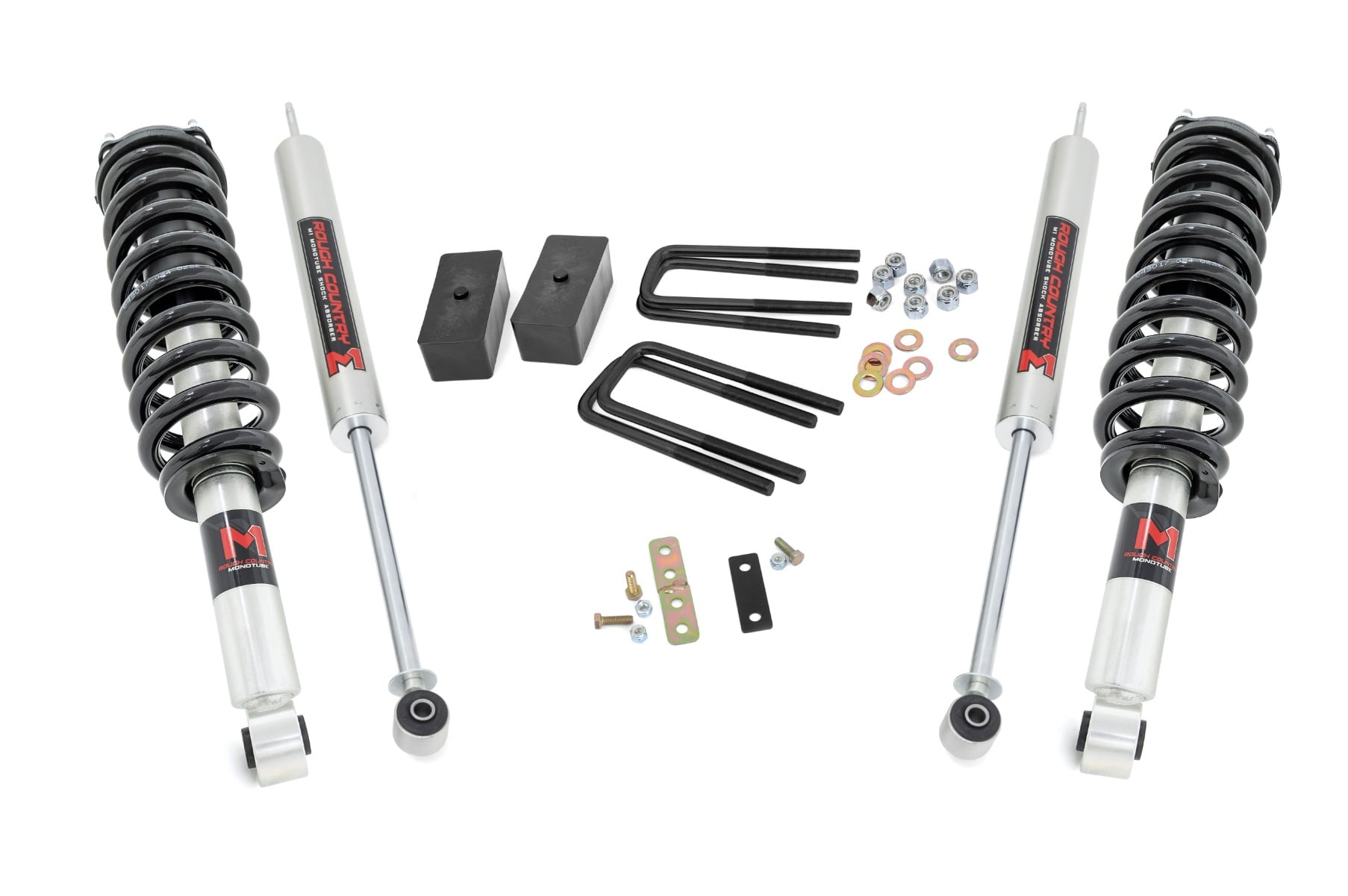 2.5 Inch Lift Kit M1 Struts/M1 Toyota Tundra 4WD (2000-2006) Rough Country