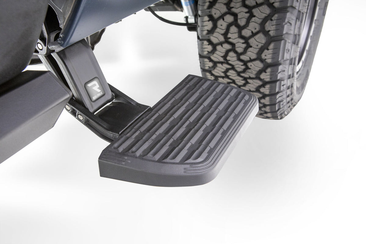 BedStep2 Retractable Truck Bed Side Step For 2002-2008 Ram 1500 2003-2009 Ram 2500/3500 AMP Research