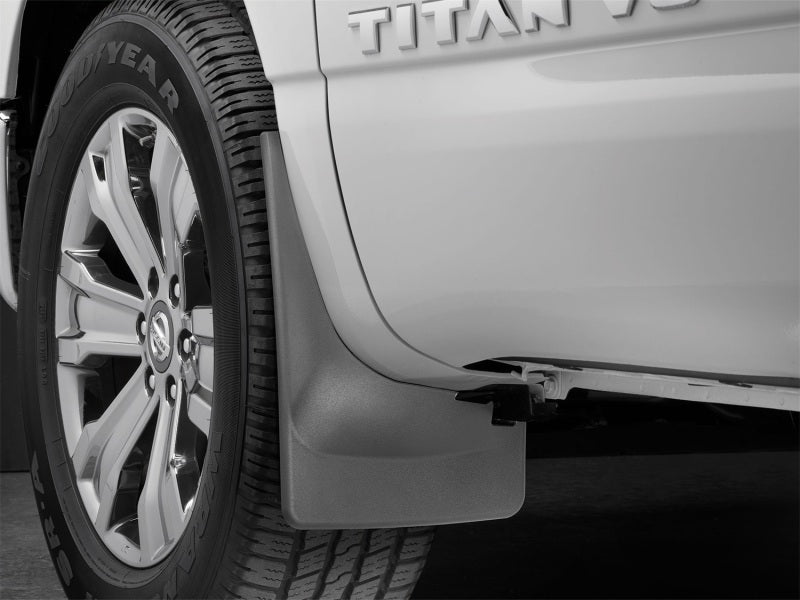 WeatherTech 2017+ Nissan Titan No Drill Mudflaps