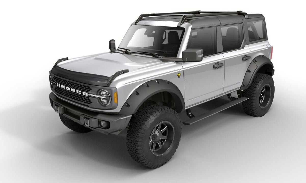 PowerStep Electric Running Boards Plug N Play System For 21-26 Ford Ranger All Cabs 21-24 Ford Bronco AMP Research