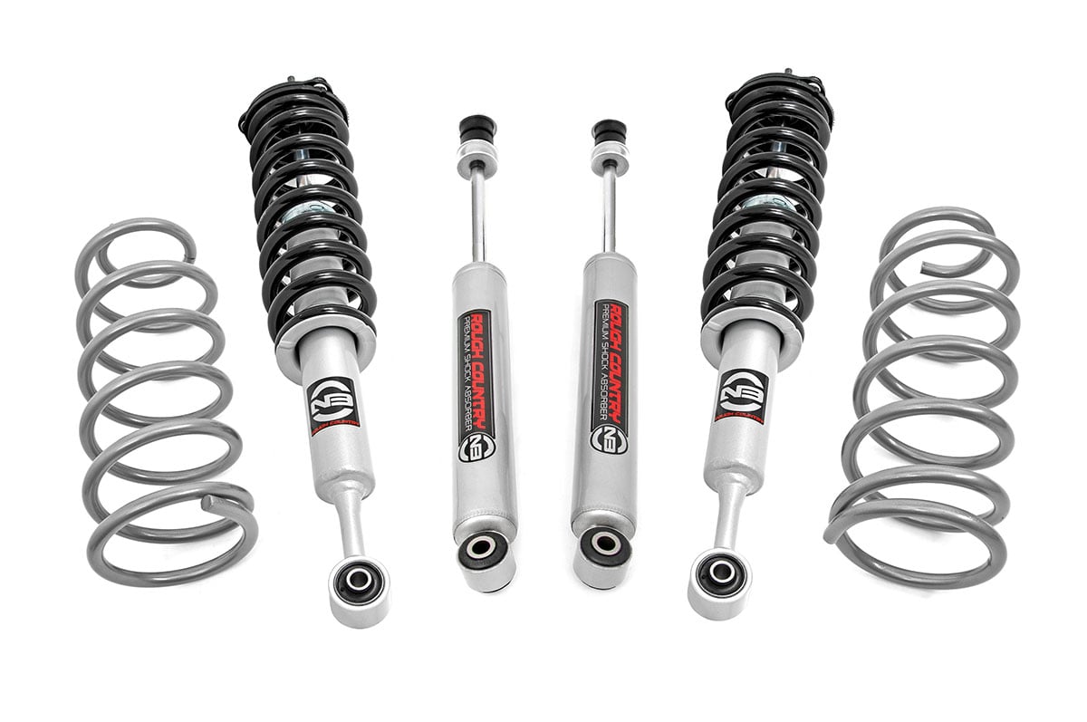 3 Inch Lift Kit RR Coils N3 Struts Toyota 4Runner 4WD (2010-2024) Rough Country