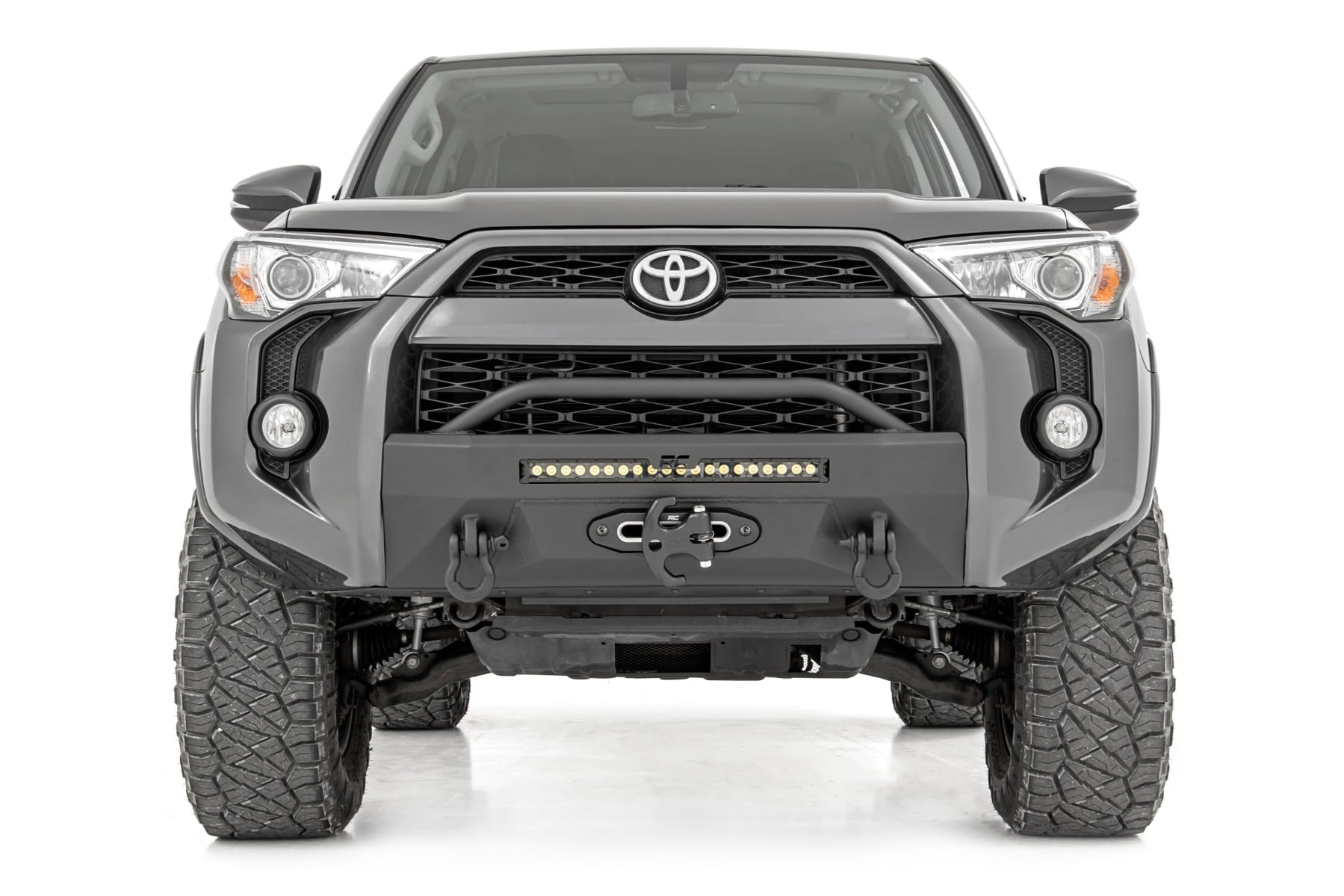 3 Inch Lift Kit Upper Control Arms RR Coils M1 Struts Red Toyota 4Runner (10-24) Rough Country