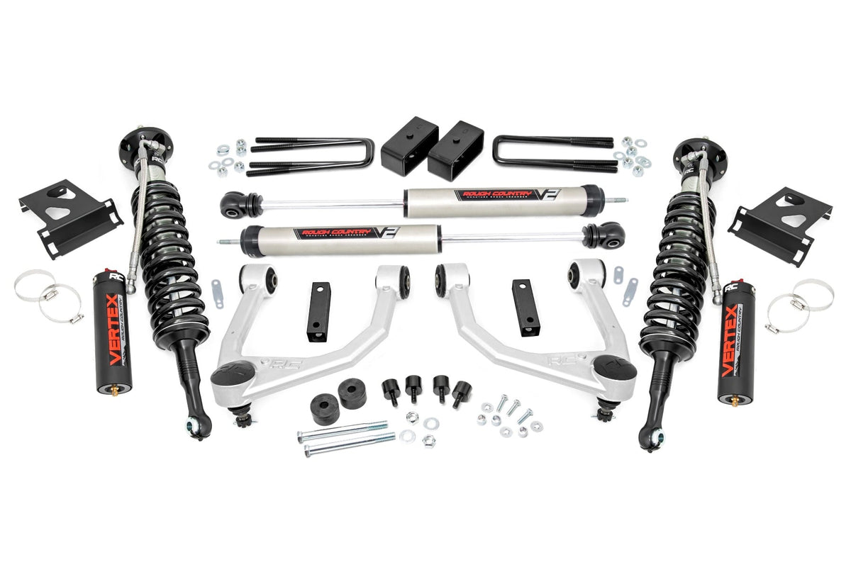 3.5 Inch Lift Kit Vertex/V2 Toyota Tundra 4WD (2007-2021) Rough Country