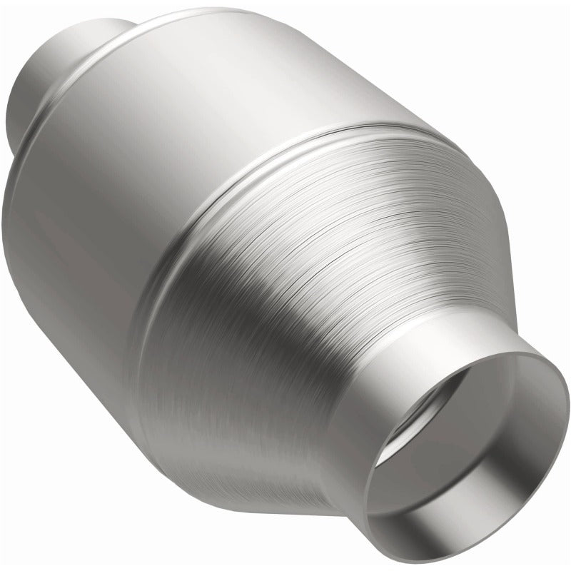 MagnaFlow Univ Cat Conv 2.5in Inlet/Outlet Center/Center Round 3in Body L x 5in W x 8.75in Overall L