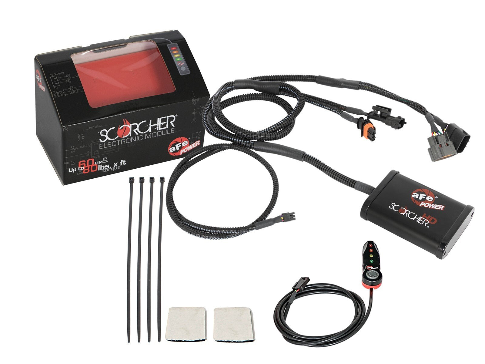 Scorcher HD Power Module Jeep Wrangler (Jl)/Gladiator (Jt)/Ram 1500 20-23 V6-3.0L (td) EcoDiesel aFe Power
