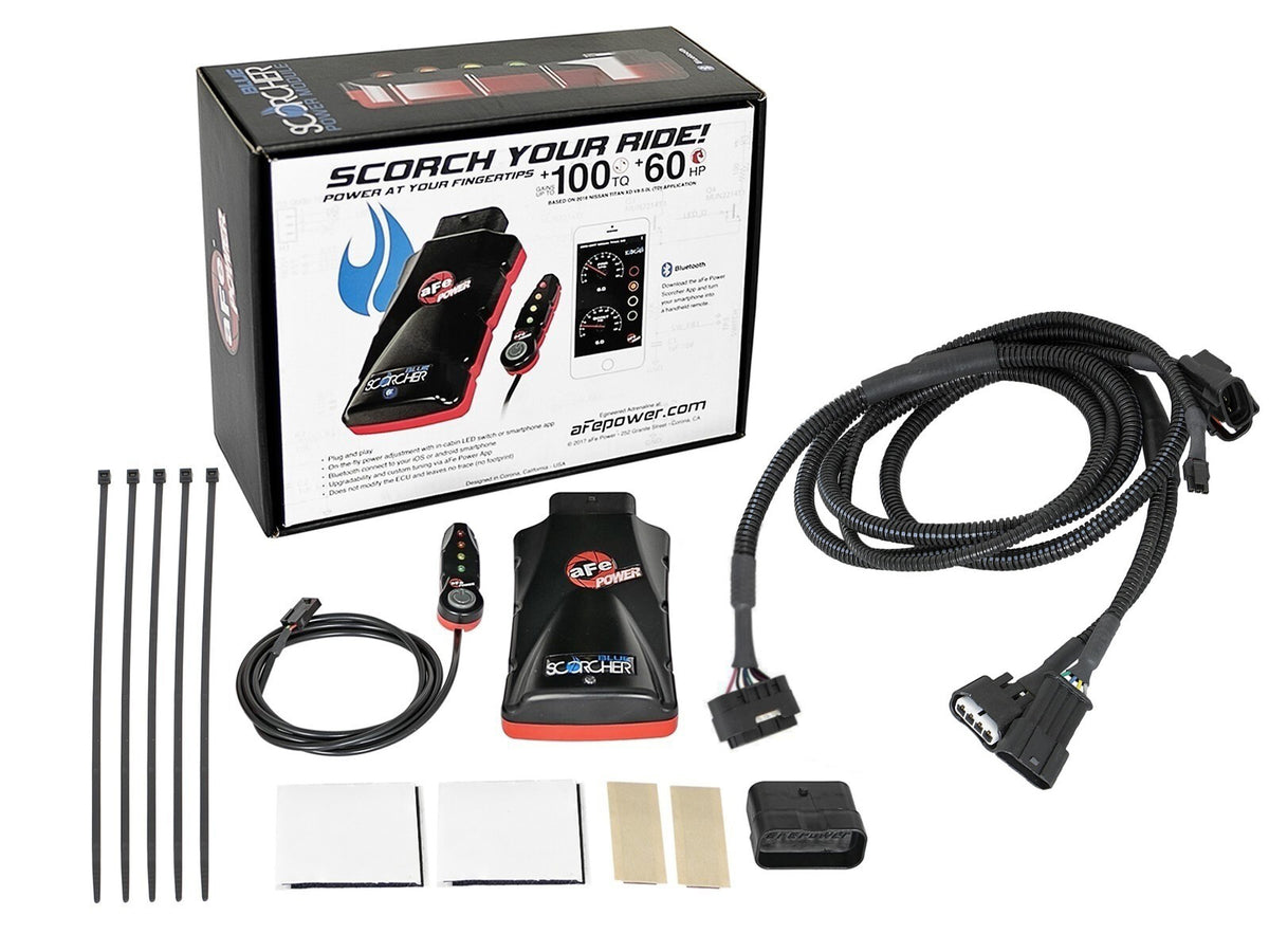 Scorcher Blue Bluetooth Capable Power Module Toyota Land Cruiser (J300)/Tundra 22-26 V6-3.4L (tt) aFe Power