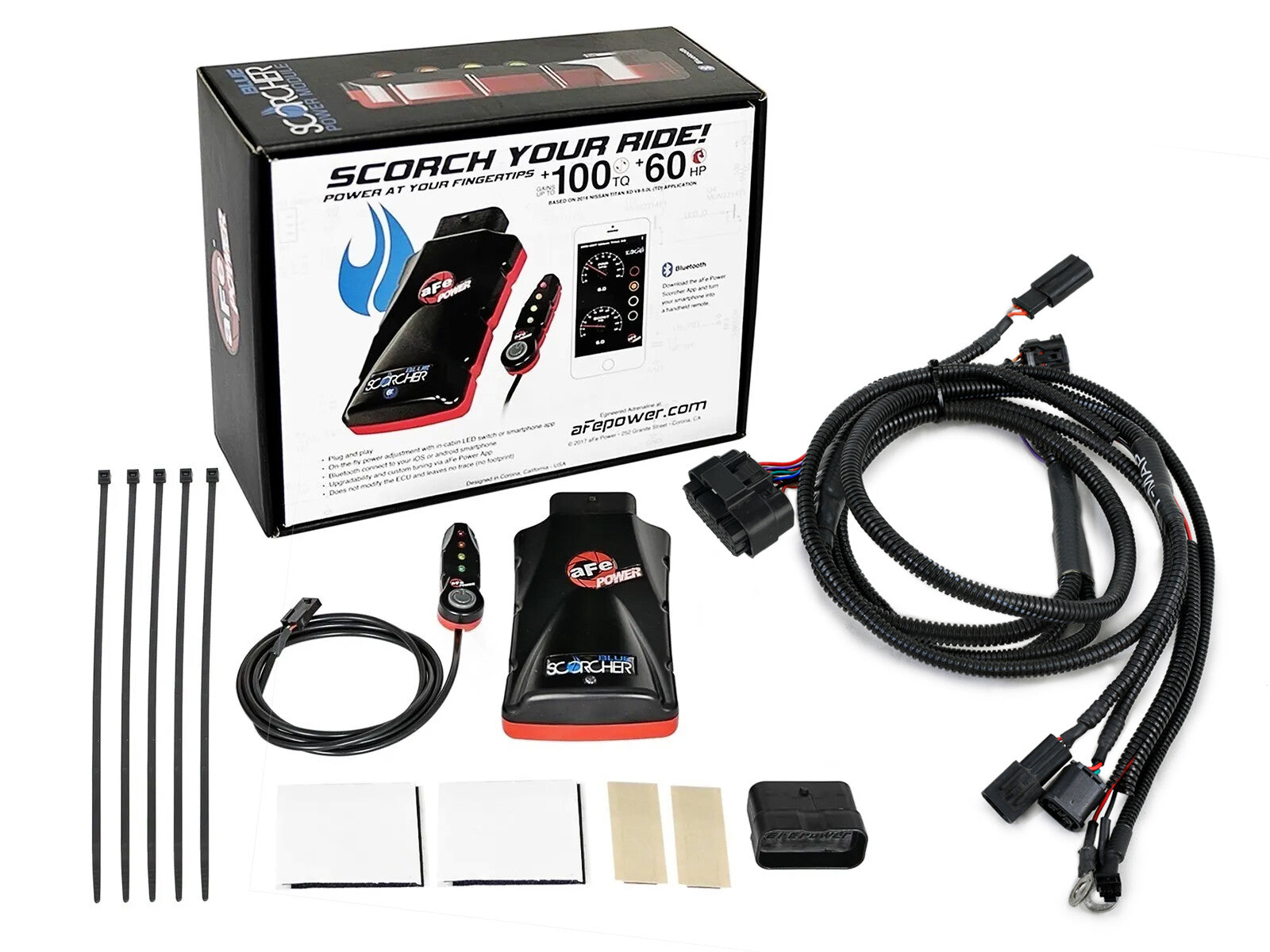 Scorcher Blue Bluetooth Capable Power Module Toyota Tacoma 24-26 /4Runner 25-26 L4-2.4L (t) aFe Power