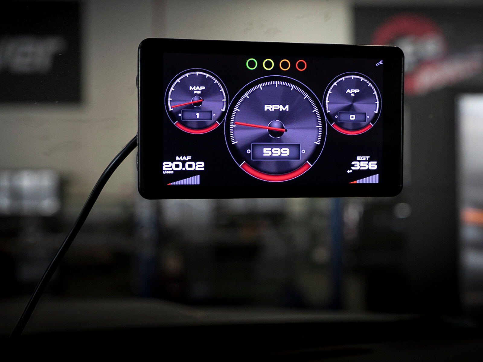 Agd 5-1/2 Inch Digital Gauge Display Monitor Dodge/Ram/Ford/GM Diesel Trucks 08-23 L6-6.7L (td)/V8-6.4L/6.6L/6.7L (td) aFe Power